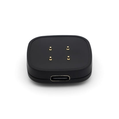 For Fitbit Sense Portable Detachable USB-C / Type-C Interface Smart Watch Magnetic Charger(Black) - Charger by PMC Jewellery | Online Shopping South Africa | PMC Jewellery | Buy Now Pay Later Mobicred