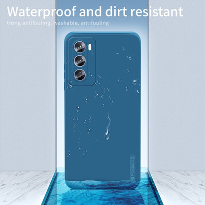 For OPPO Reno12 Pro Global PINWUYO Sense Series Liquid Silicone TPU Phone Case(Black) - Reno12 Pro Cases by PINWUYO | Online Shopping South Africa | PMC Jewellery | Buy Now Pay Later Mobicred