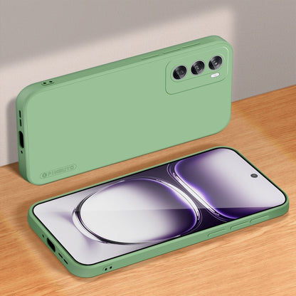 For OPPO Reno12 Pro Global PINWUYO Sense Series Liquid Silicone TPU Phone Case(Green) - Reno12 Pro Cases by PINWUYO | Online Shopping South Africa | PMC Jewellery | Buy Now Pay Later Mobicred