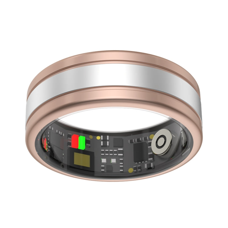 R18 SIZE 8 Smart Ring, Support Heart Rate / Blood Oxygen / Sleep / Multiple Sports Modes(Gold) - Smart Rings / Smart Telephones by PMC Jewellery | Online Shopping South Africa | PMC Jewellery | Buy Now Pay Later Mobicred