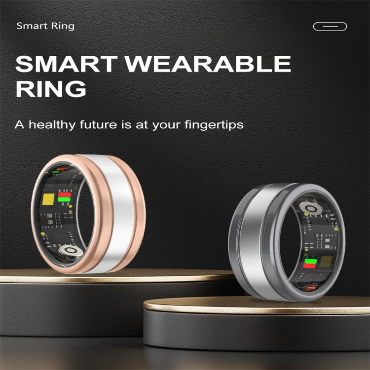 R18 SIZE 11 Smart Ring, Support Heart Rate / Blood Oxygen / Sleep / Multiple Sports Modes(Gold) - Smart Rings / Smart Telephones by PMC Jewellery | Online Shopping South Africa | PMC Jewellery | Buy Now Pay Later Mobicred