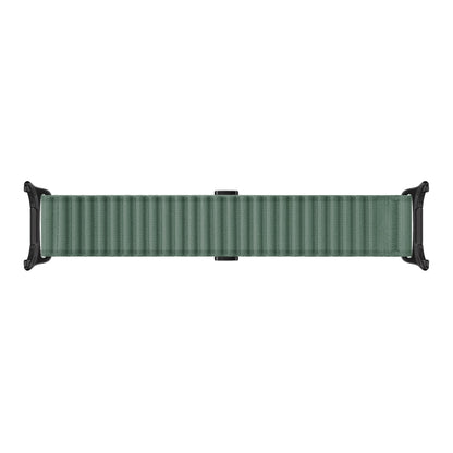 For Samsung Galaxy Watch Ultra 47mm Ocean Style Magnetic Buckle Braided Watch Band(Army Green) - Watch Bands by PMC Jewellery | Online Shopping South Africa | PMC Jewellery | Buy Now Pay Later Mobicred