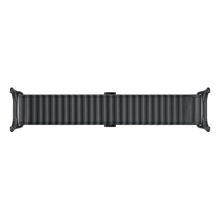 For Samsung Galaxy Watch Ultra 47mm Ocean Style Magnetic Buckle Braided Watch Band(Dark Gray) - Watch Bands by PMC Jewellery | Online Shopping South Africa | PMC Jewellery | Buy Now Pay Later Mobicred