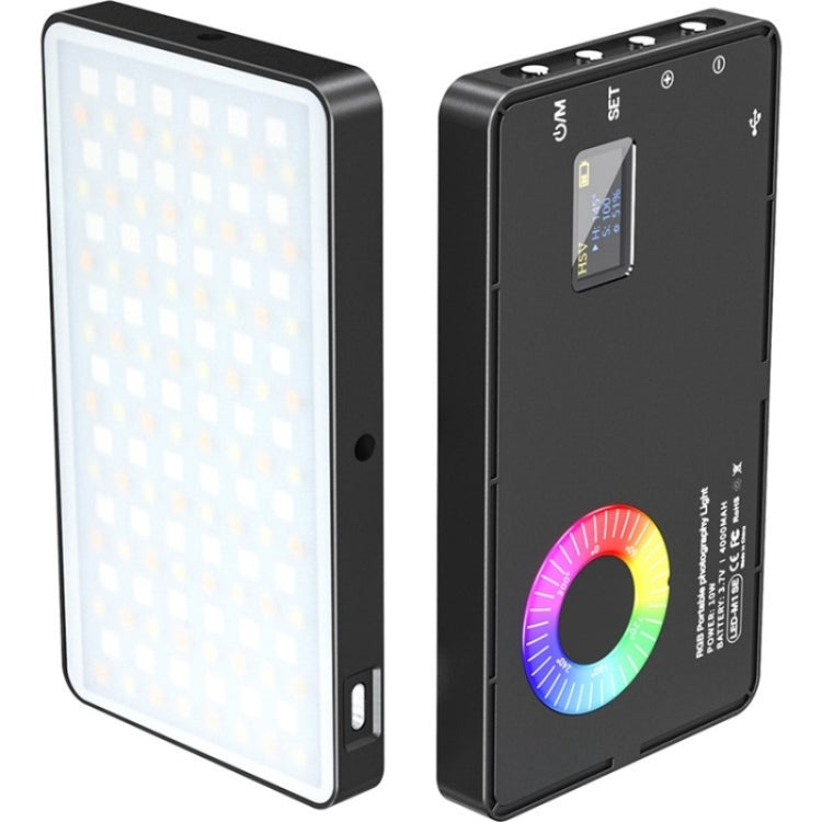 M1SE 12 Effects RGB Photography Lamp 0.96-inch TFT Screen Pocket Fill Light - Selfie Light by PMC Jewellery | Online Shopping South Africa | PMC Jewellery | Buy Now Pay Later Mobicred