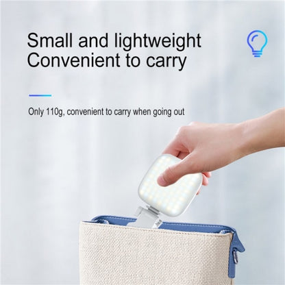 V15 Mini Clip-On Portable LED Fill Light Phone Laptop Video Conference Live Streaming Fill Lamp(White) - Selfie Light by PMC Jewellery | Online Shopping South Africa | PMC Jewellery | Buy Now Pay Later Mobicred