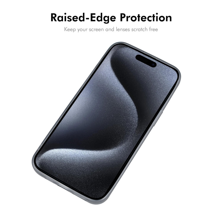 For iPhone 15 Pro Max ENKAY Hat-Prince Translucent Matte TPU Soft Phone Case(Grey) - iPhone 15 Pro Max Cases by ENKAY | Online Shopping South Africa | PMC Jewellery | Buy Now Pay Later Mobicred