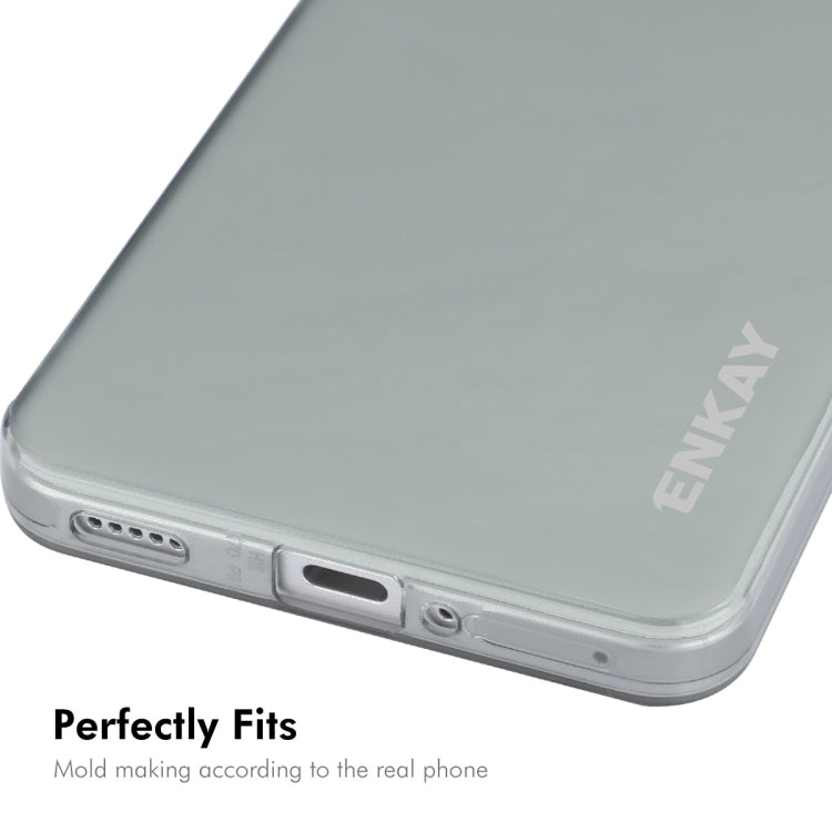 For Redmi K70 / K70 Pro ENKAY Hat-Prince Translucent Matte TPU Soft Phone Case(Grey) - K70 Pro Cases by ENKAY | Online Shopping South Africa | PMC Jewellery | Buy Now Pay Later Mobicred