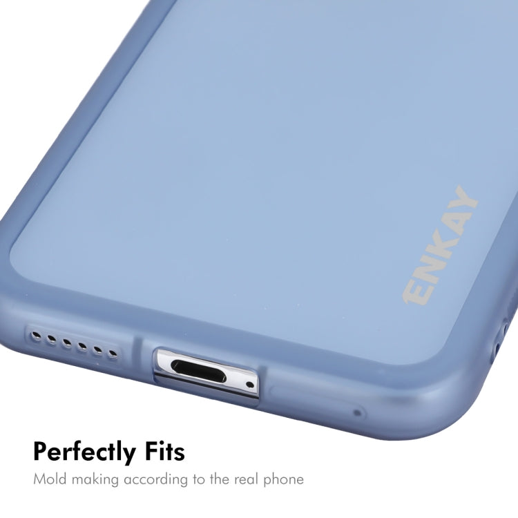 For Huawei Pura 70 Pro / 70 Pro+ ENKAY Hat-Prince Translucent Matte TPU Phone Case with Lens Film(White) - Huawei Cases by ENKAY | Online Shopping South Africa | PMC Jewellery | Buy Now Pay Later Mobicred