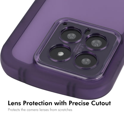 For Xiaomi 14 Pro ENKAY Hat-Prince Translucent Matte TPU Shockproof Phone Case(Purple) - 14 Pro Cases by ENKAY | Online Shopping South Africa | PMC Jewellery | Buy Now Pay Later Mobicred