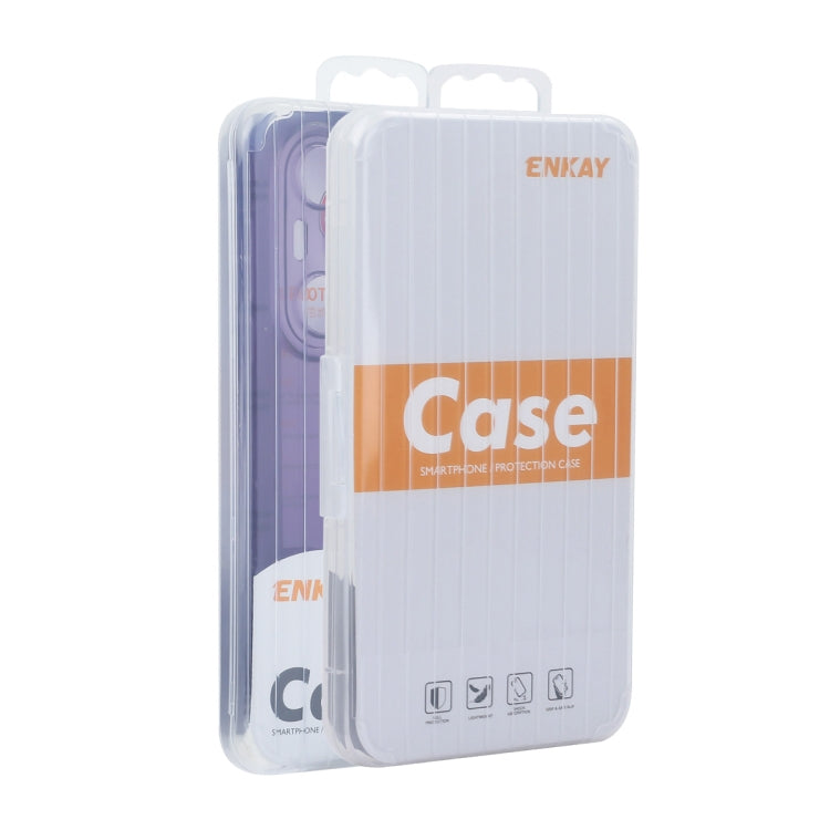 For Redmi K70 / K70 Pro ENKAY Hat-Prince Translucent Matte TPU Shockproof Phone Case(White) - K70 Pro Cases by ENKAY | Online Shopping South Africa | PMC Jewellery | Buy Now Pay Later Mobicred