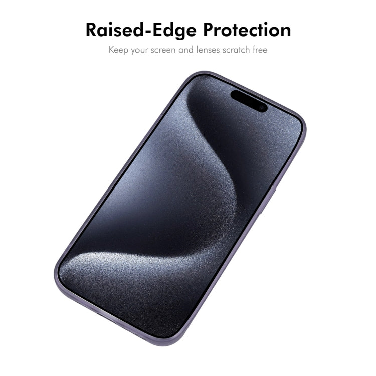 For iPhone 16 Pro Max ENKAY Hat-Prince Translucent Matte TPU Phone Case with Lens Film + 9H Big Arc Edge Film(White) - iPhone 16 Pro Max Cases by ENKAY | Online Shopping South Africa | PMC Jewellery | Buy Now Pay Later Mobicred