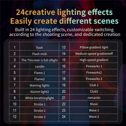 C60R 60W RGB Stage Lamp Professional Video Photography COB Fill Light, Plug:EU Plug - Selfie Light by PMC Jewellery | Online Shopping South Africa | PMC Jewellery | Buy Now Pay Later Mobicred