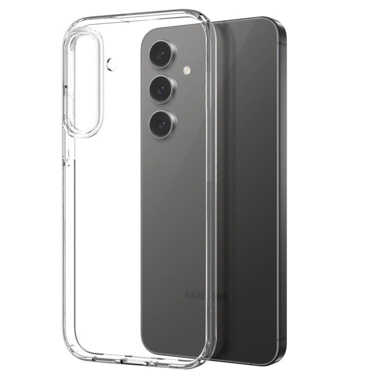 For Samsung Galaxy S25+ 5G NORTHJO TPU Case with Screen and Lens Film, Support Fingerprint Unlock(Transparent) - Galaxy S25+ 5G Cases by NORTHJO | Online Shopping South Africa | PMC Jewellery | Buy Now Pay Later Mobicred