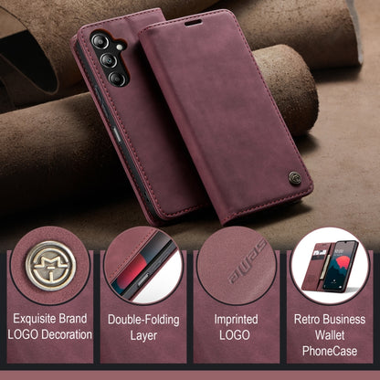 For Samsung Galaxy A16 5G CaseMe 013 Multifunctional Horizontal Flip Leather Phone Case(Red) - Galaxy Phone Cases by CaseMe | Online Shopping South Africa | PMC Jewellery | Buy Now Pay Later Mobicred