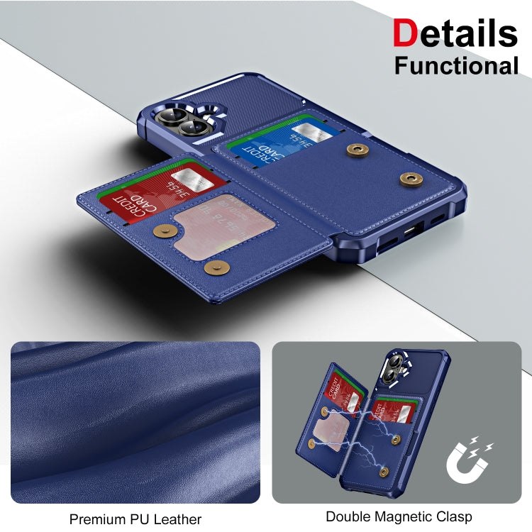 For iPhone 16 ENKAY Hat-Prince Card Slot Wallet TPU Back Leather Phone Case with Lens Film(Purple) - iPhone 16 Cases by ENKAY | Online Shopping South Africa | PMC Jewellery | Buy Now Pay Later Mobicred