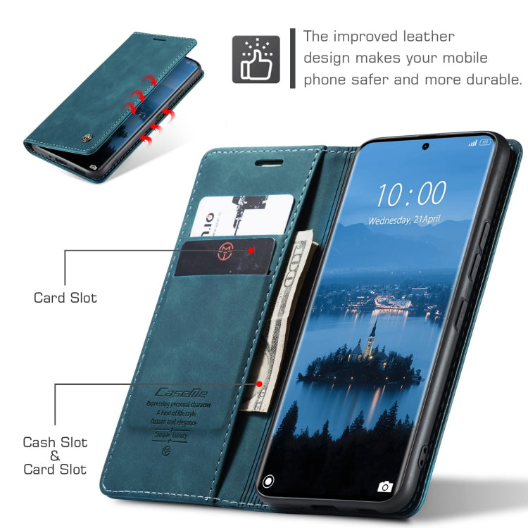 For Redmi Note 14 Pro 5G CaseMe 013 Multifunctional Horizontal Flip Leather Phone Case(Blue) - Note 14 Pro Cases by CaseMe | Online Shopping South Africa | PMC Jewellery | Buy Now Pay Later Mobicred