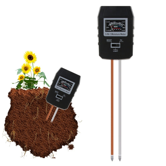 RZ97 Mini Soil PH Moisture Humidity Measuring PH Meter Soil Moisture Monitor Hygrometer Gardening Plant Farming Moisture Tester - PH & Moisture Meter by PMC Jewellery | Online Shopping South Africa | PMC Jewellery | Buy Now Pay Later Mobicred