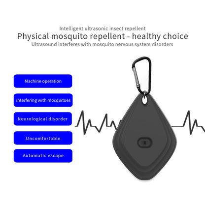 Outdoor Mosquito Repellent Portable Ultrasonic Insect Repellent Insecticide USB Charging Intelligent Frequency Conversion(White) - Repellents by PMC Jewellery | Online Shopping South Africa | PMC Jewellery | Buy Now Pay Later Mobicred