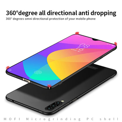 MOFI Frosted PC Ultra-thin Hard Case for Xiaomi CC9(Black) - Xiaomi Cases by MOFI | Online Shopping South Africa | PMC Jewellery