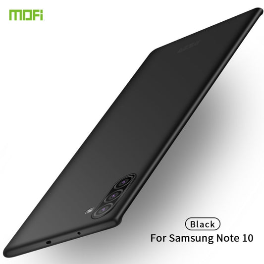 MOFI Frosted PC Ultra-thin Hard Case for Galaxy Note10(Black) - Galaxy Phone Cases by MOFI | Online Shopping South Africa | PMC Jewellery