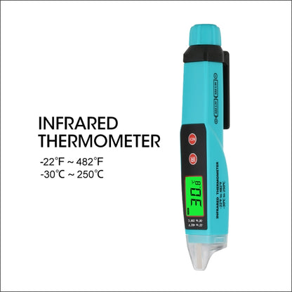 JHL-18A Digital Non-Contact Thermometer AC Voltage Detector Infrared Thermometer Voltage Pen Type Handheld Induction Voltage Tester - Current & Voltage Tester by PMC Jewellery | Online Shopping South Africa | PMC Jewellery | Buy Now Pay Later Mobicred