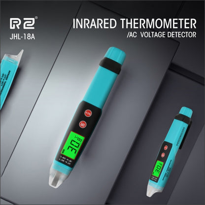 JHL-18A Digital Non-Contact Thermometer AC Voltage Detector Infrared Thermometer Voltage Pen Type Handheld Induction Voltage Tester - Current & Voltage Tester by PMC Jewellery | Online Shopping South Africa | PMC Jewellery | Buy Now Pay Later Mobicred