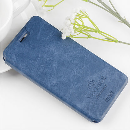 MOFI Crazy Horse Texture Horizontal Flip Protective Leather Case for Xiaomi Mi CC9e / A3(Blue) - Xiaomi Cases by MOFI | Online Shopping South Africa | PMC Jewellery