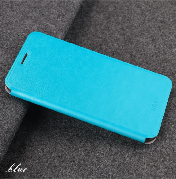 MOFI Rui Series Classical Leather Flip Leather Case With Bracket Embedded Steel Plate All-inclusive for Xiaomi Mi CC9e / A3(Blue) - Xiaomi Cases by MOFI | Online Shopping South Africa | PMC Jewellery