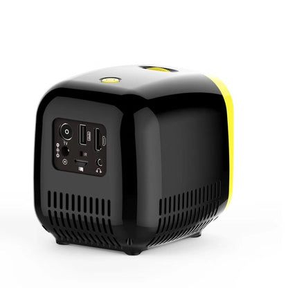 L1 Children Projector Mini Mini LED Portable Home Speaker Projector, US Plug(Black) - LED Projector by PMC Jewellery | Online Shopping South Africa | PMC Jewellery | Buy Now Pay Later Mobicred