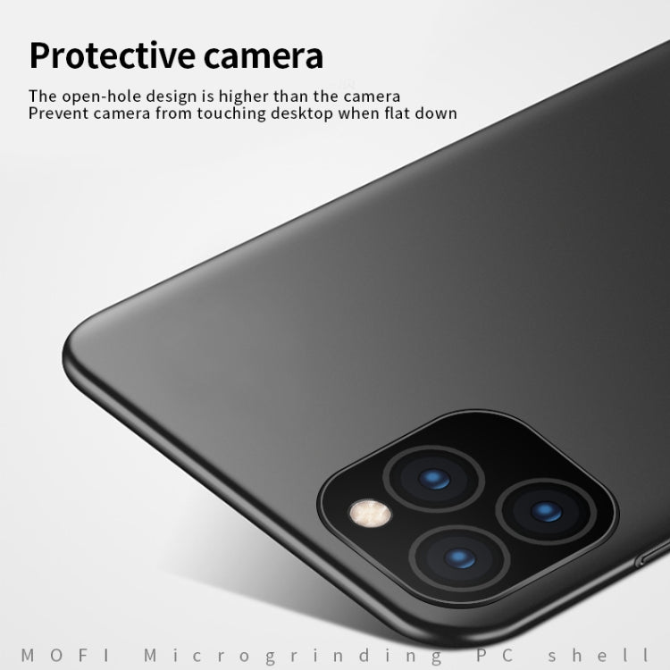 For iPhone 11 Pro MOFI Frosted PC Ultra-thin Hard Case (Black) - iPhone 11 Pro Cases by MOFI | Online Shopping South Africa | PMC Jewellery