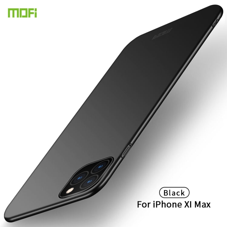 For iPhone 11 Pro Max MOFI Frosted PC Ultra-thin Hard Case (Black) - iPhone 11 Pro Max Cases by MOFI | Online Shopping South Africa | PMC Jewellery