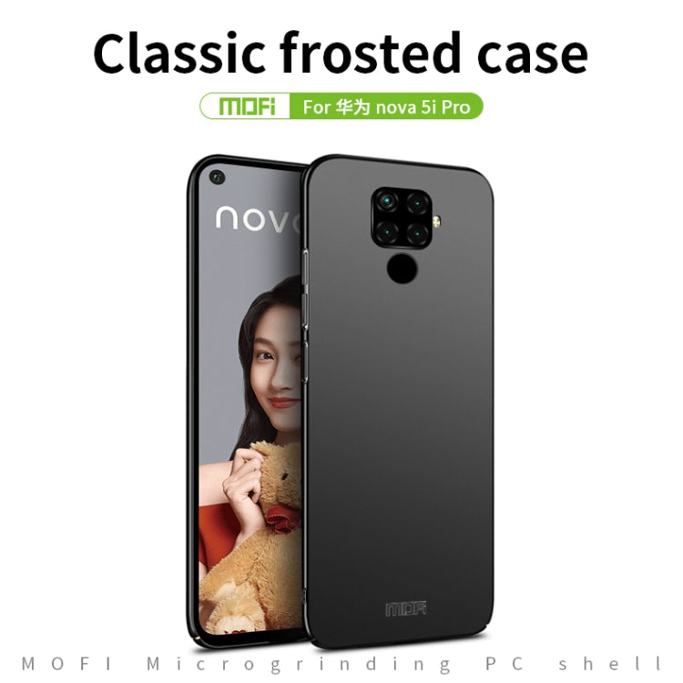 MOFI Frosted PC Ultra-thin Hard Case for Huawei Nova 5i Pro(Blue) - Huawei Cases by MOFI | Online Shopping South Africa | PMC Jewellery