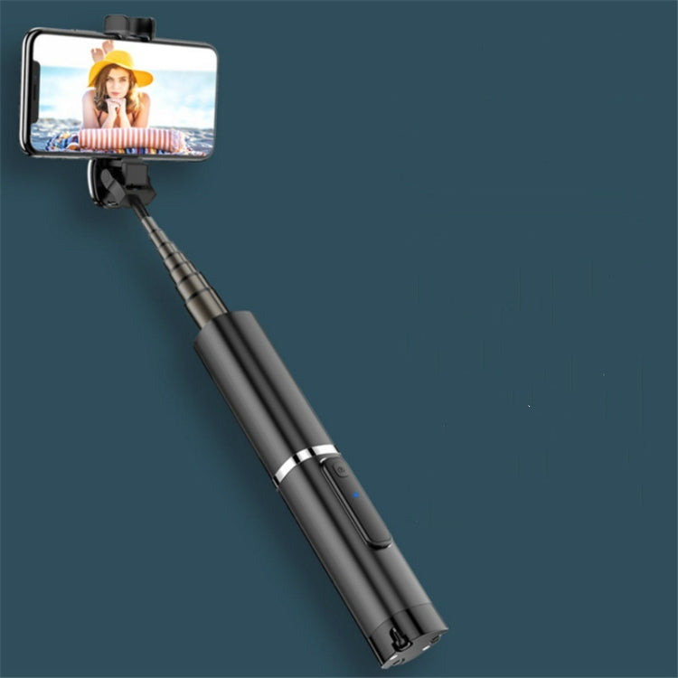 Handheld Wireless Bluetooth Concealed Telescopic Stand One Bluetooth Selfie Stick(Rose Gold) - Selfie Sticks by PMC Jewellery | Online Shopping South Africa | PMC Jewellery | Buy Now Pay Later Mobicred