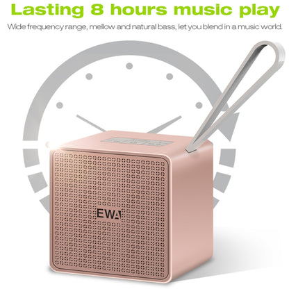 EWA A105 High Hidelity Bluetooth Speaker, Small Size High  Power Bass, TWS Bluetooth Technology Support TF(Gold) - Desktop Speaker by EWA | Online Shopping South Africa | PMC Jewellery | Buy Now Pay Later Mobicred