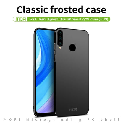 For Huawei P Smart Z/Y9 Prime 2019 MOFI Frosted PC Ultra-thin Hard Case(Black) - Huawei Cases by MOFI | Online Shopping South Africa | PMC Jewellery