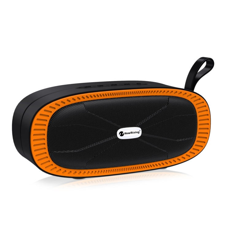 New Rixing NR4022 Portable Stereo Surround Soundbar Bluetooth Speaker with Microphone, Support TF Card FM(Orange) - Desktop Speaker by NewRixing | Online Shopping South Africa | PMC Jewellery | Buy Now Pay Later Mobicred