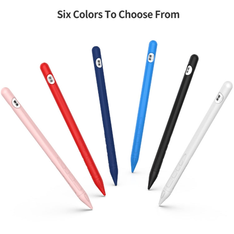 Suitable For Apple Pencil1 Generation StylusTouch Pen Silicone Protective Cover Pen Cap(White) - Pencil Accessories by PMC Jewellery | Online Shopping South Africa | PMC Jewellery | Buy Now Pay Later Mobicred