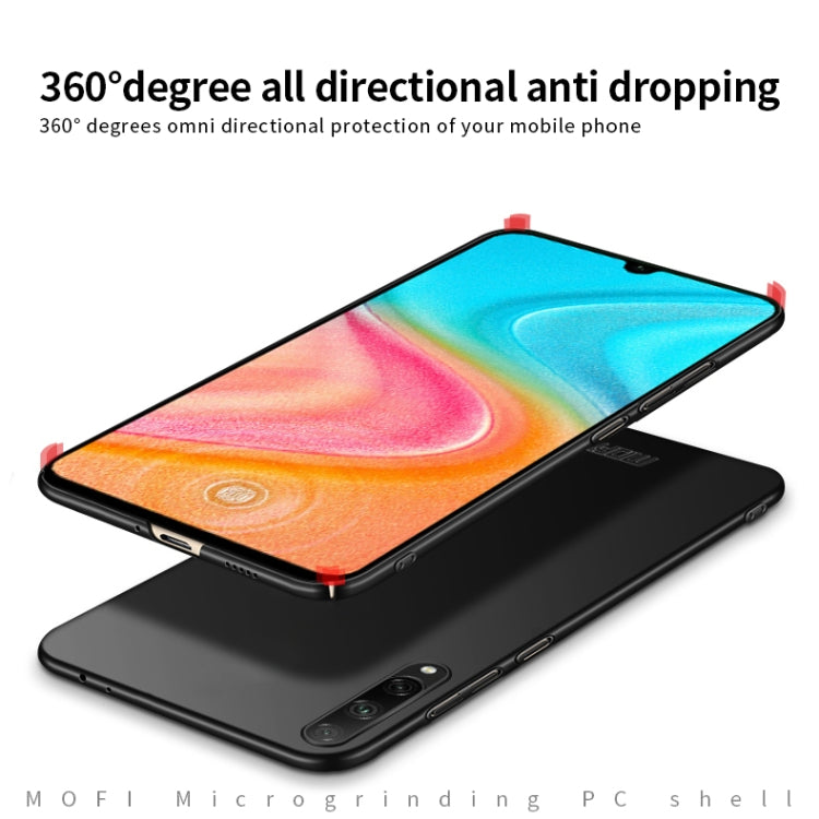 For Huawei Honor 20 Lite MOFI Frosted PC Ultra-thin Hard Case(Black) - Honor Cases by MOFI | Online Shopping South Africa | PMC Jewellery