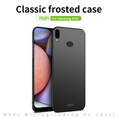 For Galaxy A10S MOFI Frosted PC Ultra-thin Hard Case(Rose gold) - Galaxy Phone Cases by MOFI | Online Shopping South Africa | PMC Jewellery