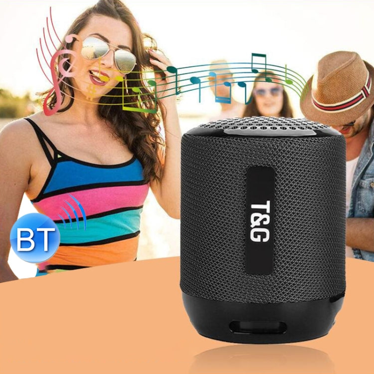 T&G TG129 Portable Wireless Music Speaker Hands-free with MIC, Support TF Card FM(Green) - Desktop Speaker by T&G | Online Shopping South Africa | PMC Jewellery | Buy Now Pay Later Mobicred