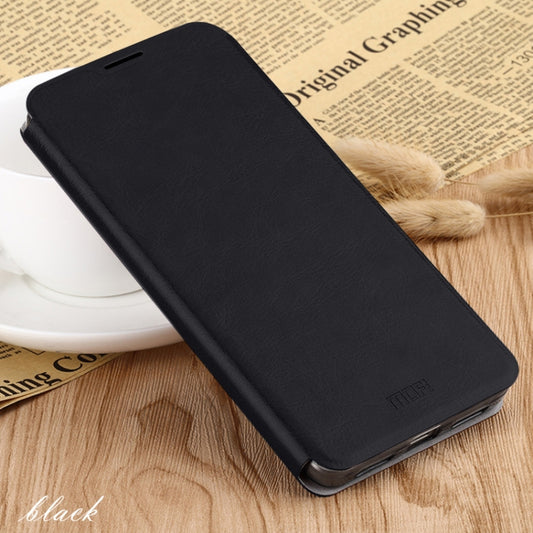 For Xiaomi Mi CC9 Pro / Mi Note10 / Mi Note10 Pro MOFI Rui Series Classical Leather Flip Leather Case With Bracket Embedded Steel Plate All-inclusive(Black) - Xiaomi Cases by MOFI | Online Shopping South Africa | PMC Jewellery