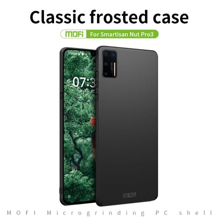 For Smartisan Nut Pro3 MOFI Frosted PC Ultra-thin Hard Case(Black) - More Brand by MOFI | Online Shopping South Africa | PMC Jewellery