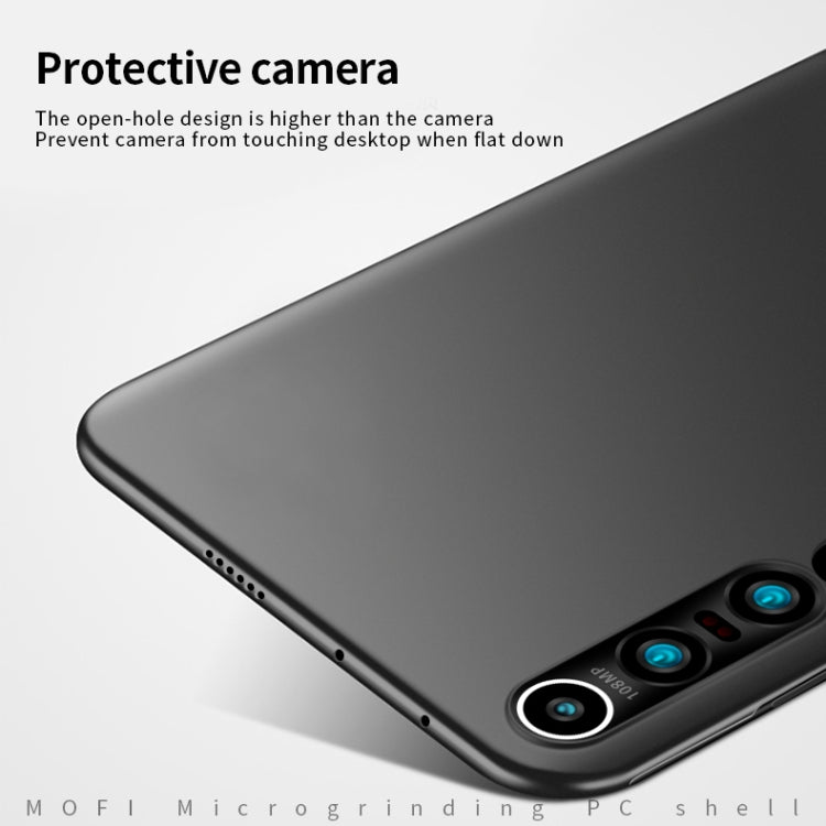 For Xiaomi Mi 10 Pro MOFI Frosted PC Ultra-thin Hard Case(Blue) - Xiaomi Cases by MOFI | Online Shopping South Africa | PMC Jewellery