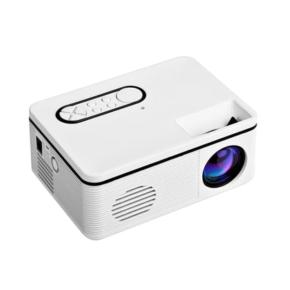 S361 80 lumens 320 x 240 Pixel Portable Mini Projector, Support 1080P, UK Plug(White) - LED Projector by PMC Jewellery | Online Shopping South Africa | PMC Jewellery | Buy Now Pay Later Mobicred