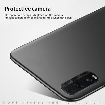 For OPPO Find X2 MOFI Frosted PC Ultra-thin Hard Case(Gold) - OPPO Cases by MOFI | Online Shopping South Africa | PMC Jewellery