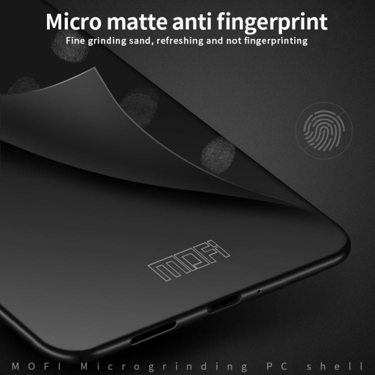 For  OnePlus 8 MOFI Frosted PC Ultra-thin Hard Case(Black) - OnePlus Cases by MOFI | Online Shopping South Africa | PMC Jewellery