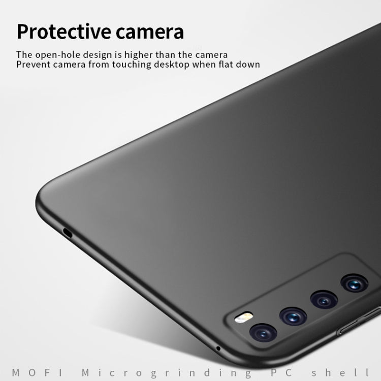 For Huawei Nova 7 MOFI Frosted PC Ultra-thin Hard Case(Gold) - Huawei Cases by MOFI | Online Shopping South Africa | PMC Jewellery