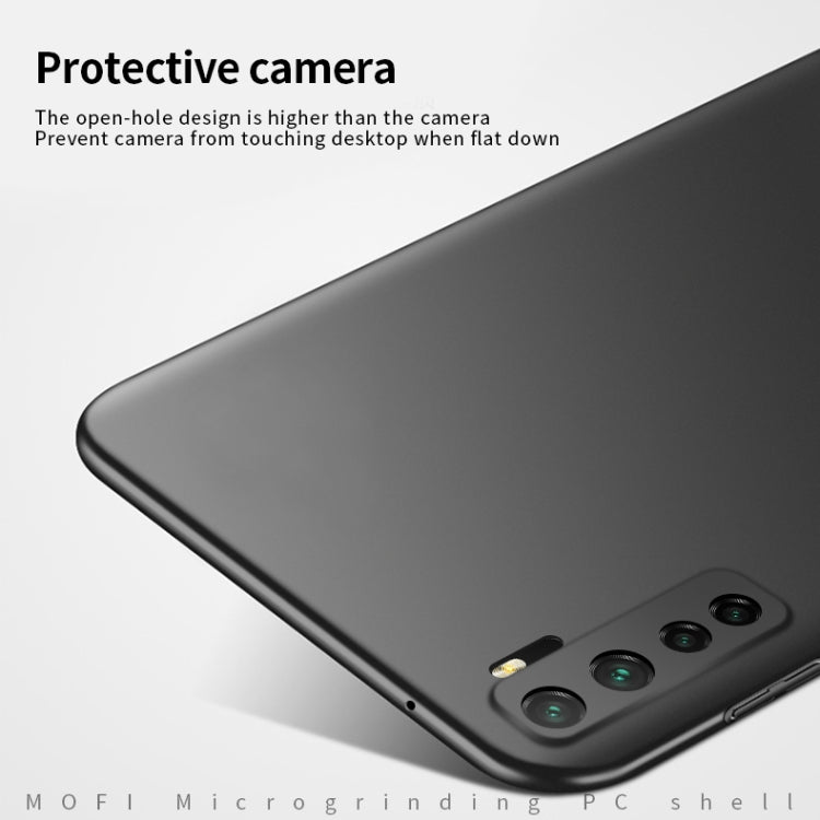 For Huawei Nova 7 SE MOFI Frosted PC Ultra-thin Hard Case(Gold) - Huawei Cases by MOFI | Online Shopping South Africa | PMC Jewellery