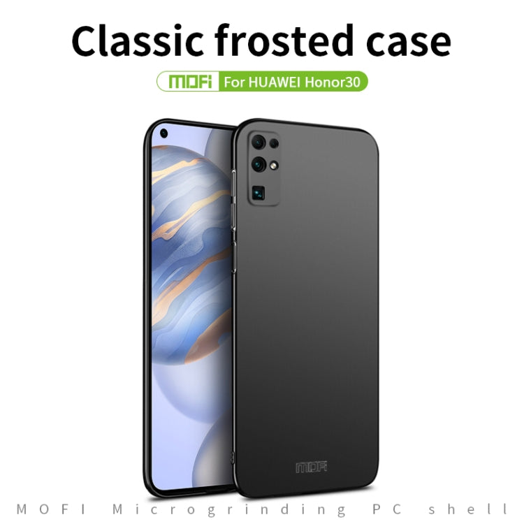 For Huawei Honor 30 MOFI Frosted PC Ultra-thin Hard Case(Rose gold) - Honor Cases by MOFI | Online Shopping South Africa | PMC Jewellery