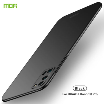 For Huawei Honor 30 Pro MOFI Frosted PC Ultra-thin Hard Case(Black) - Honor Cases by MOFI | Online Shopping South Africa | PMC Jewellery